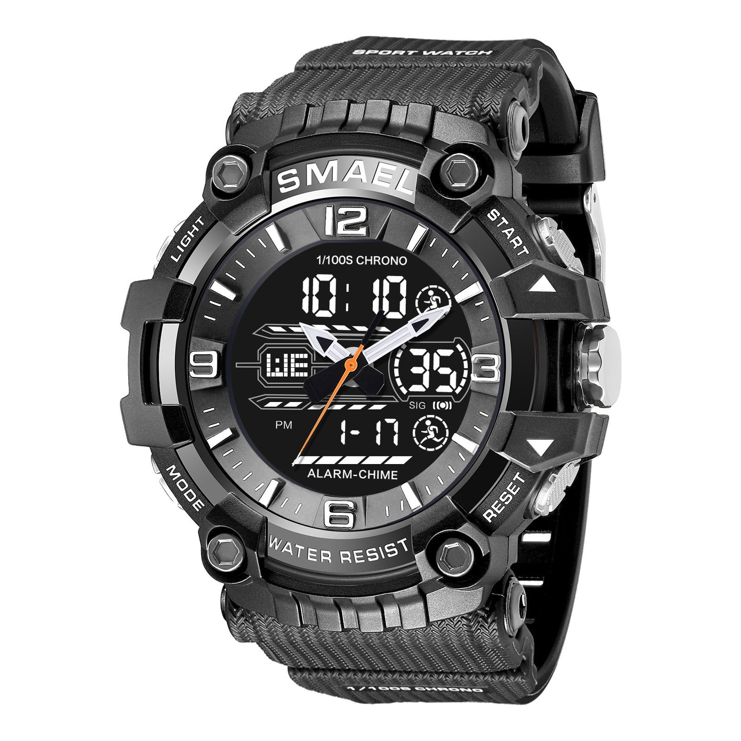 Outdoor Sports Waterproof Alarm Clock Luminous Watch